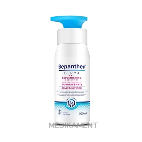 Bepanthen DERMA REPLENISHING BODY LOTION hĺbkovo vyživujúce telové mlieko 400 ml