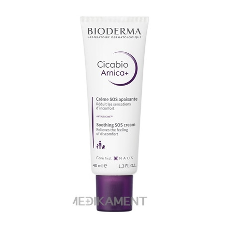 BIODERMA Cicabio Arnica+ upokojujúci SOS krém 40 ml