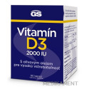 GS Vitamín D3 2000 IU kapsuly 90 ks