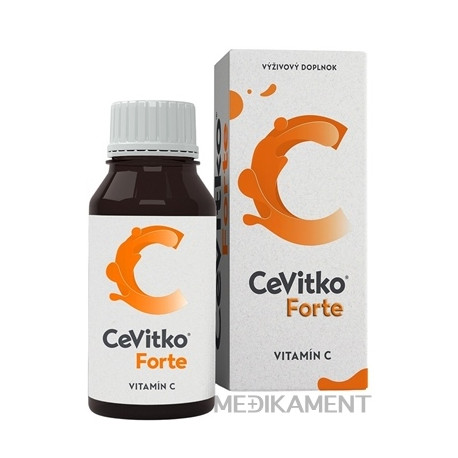 CeVitko FORTE roztok s obsahom vitamínu C 120 ml