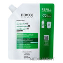 VICHY DERCOS ANTI-DANDRUFF DS GREASY REFILL šampón proti mastným lupinám 390 ml