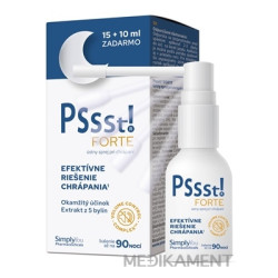 Pssst! FORTE ústny sprej pri chrápaní 25 ml