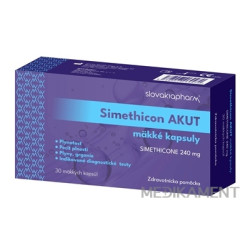 Slovakiapharm Simethicon AKUT 240 mg kapsuly 30 ks