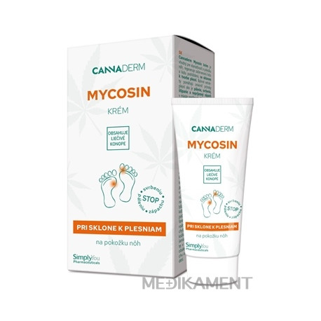Cannaderm MYCOSIN krém na pokožku nôh 30 g
