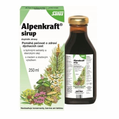 SALUS Alpenkraft bylinný sirup 250 ml