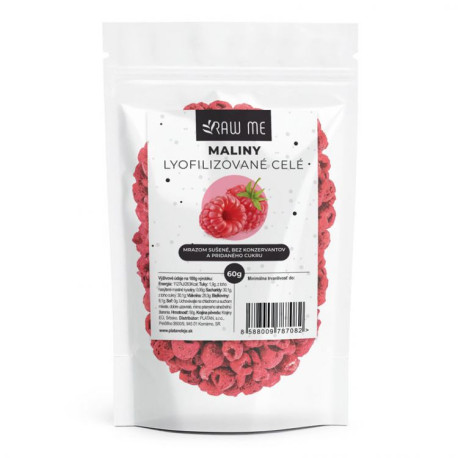 RAW ME MALINY Lyofilizované 60 g