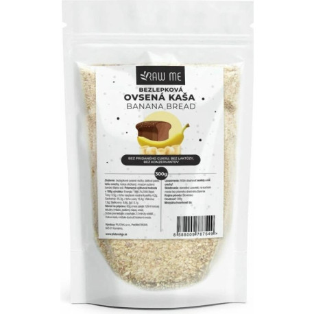RAW ME BEZL.OVSENA KASA Bananový Chleba 300 g