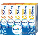 Revital vitamín C 1000 mg šumivý MIX BOX šumivé tablety 2 príchute 20 x 20 ks