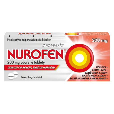 NUROFEN 200 mg tablety 24 ks