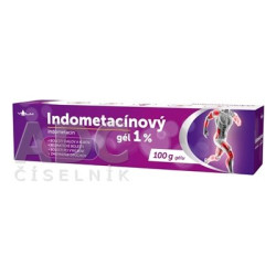 Indometacínový gél 1 % gel (tuba laminát.) 100 g