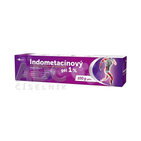 Indometacínový gél 1 % gel (tuba laminát.) 100 g