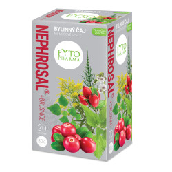 FYTO Nephrosal + brusnice na močové cesty bylinný čaj 20 x 1,5 g 