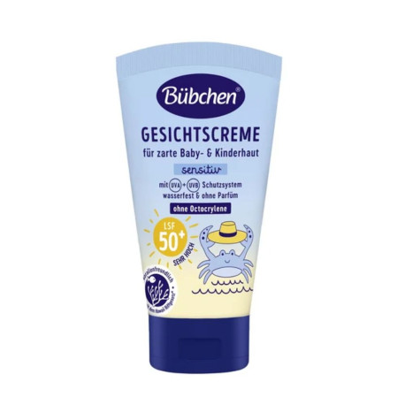 BUBCHEN OPAĽOVACÍ KRÉM NA TVÁR OF 50+ SENSITIVE VEĽMI VYSOKÁ OCHRANA 50 ml