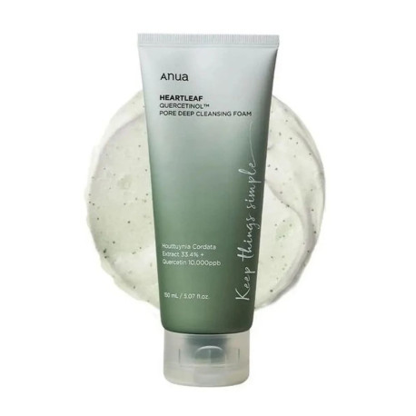 Anua Heartleaf Quercetinol pore deep cleansing foam - hĺbkovo čistiaca pena 150 ml
