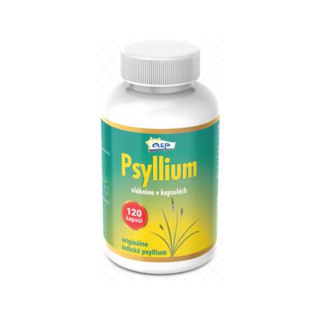 asp Psyllium vláknina kapsuly 120 ks