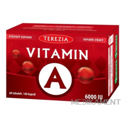 TEREZIA VITAMÍN A 6000 IU capsuly 60 ks
