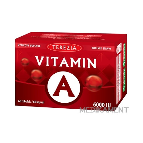 TEREZIA VITAMÍN A 6000 IU capsuly 60 ks