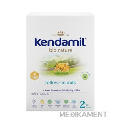KENDAMIL BIO Nature 2 HMO+ následná mliečna dojčenská výživa od ukonč. 6. mesiaca 600 g