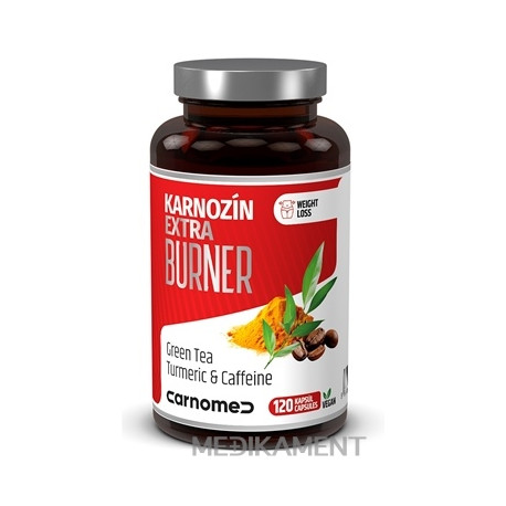 CarnoMed Karnozín EXTRA Burner kapsule 120 ks