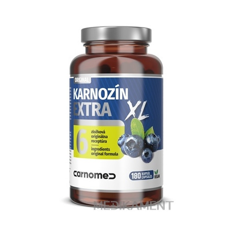 CarnoMed Karnozín EXTRA XL kapsule 180 ks