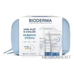 BIODERMA Atoderm darčekový balík Nutritive krém 40ml + krém na ruky 50ml + vzorka 1 set