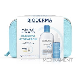BIODERMA Hydrabio darčekový balík H2O micelárna voda 500ml + Hyalu+ sérum + vzorka 1 set