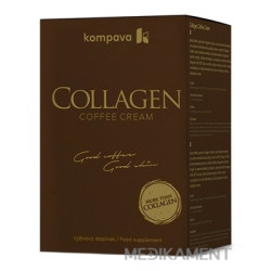 kompava COLLAGEN Coffee Cream práškový kolagén do kávy 300 g