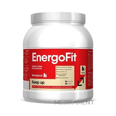 kompava EnergoFit prášok príchuť pomaranč 500 g