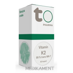 TOTO VITAMÍN K2 60 µg kapsuly 60 ks