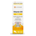 LIVSANE Vitamín D3 baby kvapky 10 ml