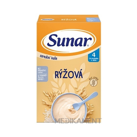 Sunar Cereálna kaša RYŽOVÁ od ukonč. 4.mesiaca 210 g