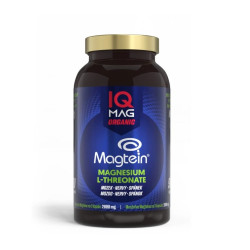 IQ MAG ORGANIC Magtein MAGNESIUM L-threonate kapsuly 90 ks