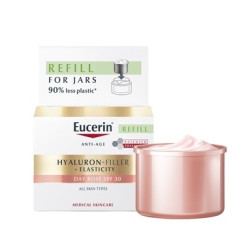 Eucerin HYALURON-FIL.+ELASTICITY Denný krém REFILL Rosé SPF30 anti-age náplň 50 ml