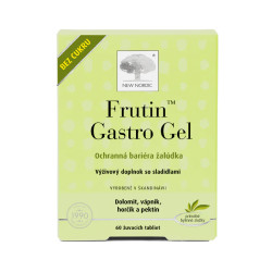 NEW NORDIC Frutin Gastro Gel žuvacie tablety 60 ks