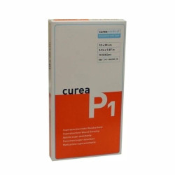 Curea P1 superabsorpčný obväz ster., 10x10 cm, 50 ks