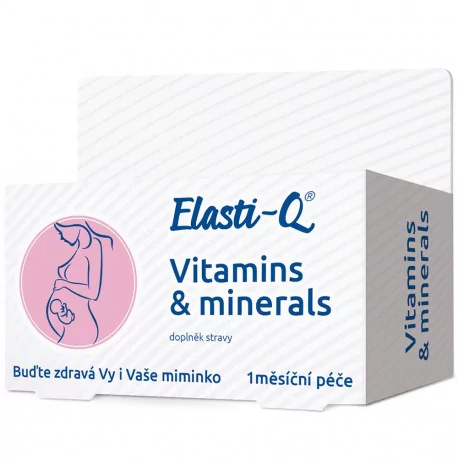 Elasti-Q VITAMINS a MINERALS tablety 30 ks Elasti-Q VITAMINS a MINERALS tablety 30 ks