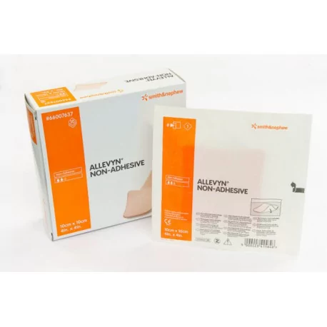 ALLEVYN NON ADHESIVE krytie polyuretánové hydrocelulárne 10 x 10 cm 10 ks
