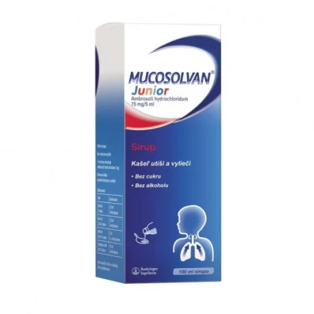 MUCOSOLVAN Junior 15 mg/5 ml sirup 100 ml