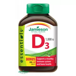 JAMIESON VITAMÍN D 1000 IU tablety 240 ks