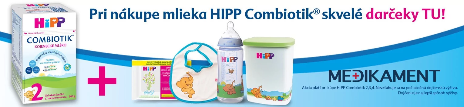HiPP dojčenské mlieka