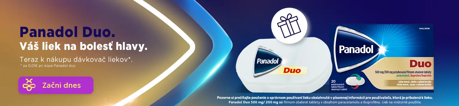 Panadol Duo + liekovka