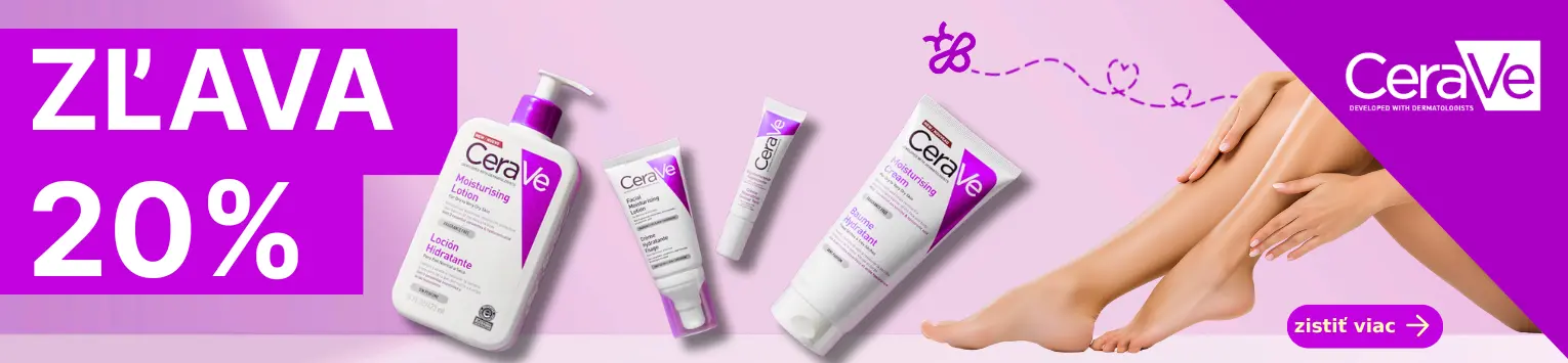 Cerave zľava 20%