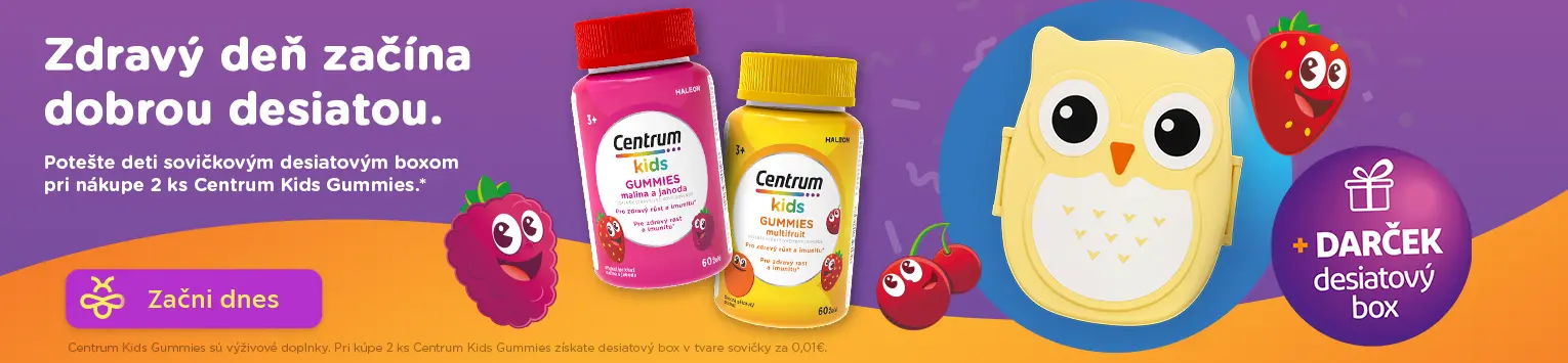 Centrum + desiatový box