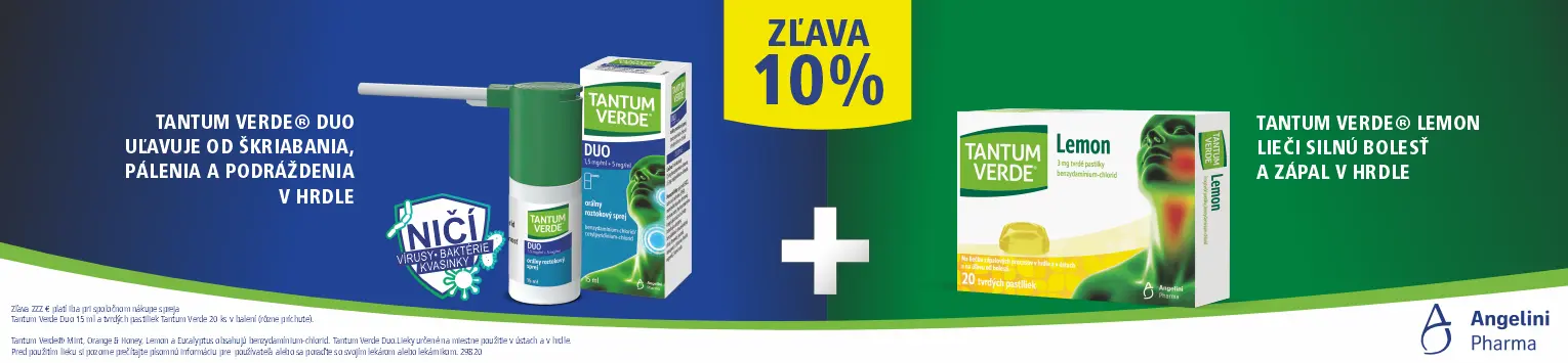 Tantum verde zľava 10%