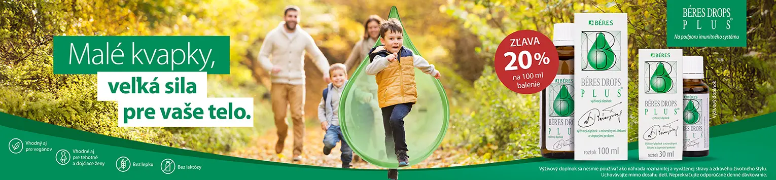 BERES kvapky 100ml -20%