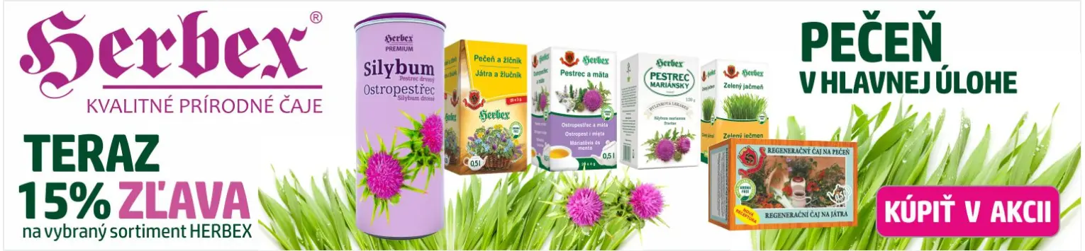 čaje HERBEX -15%