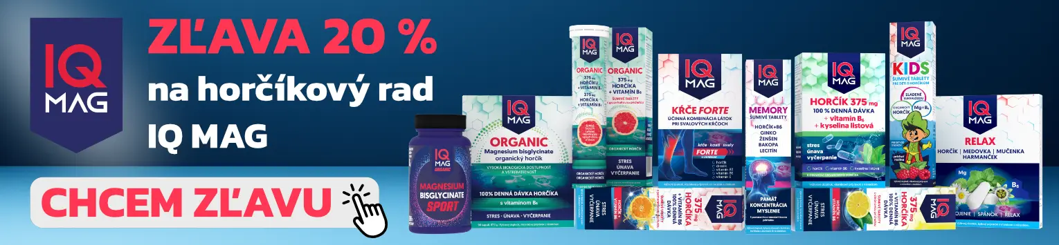 IQ MAG zľava 20%