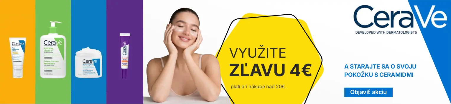 Cerave ZĽAVA 12€ nad 20€