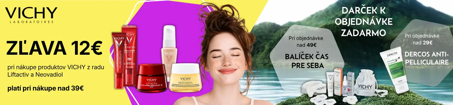 Vichy zľava 12€ nad 39€