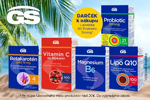 GS nad 20€ + darček (doplnky stravy)